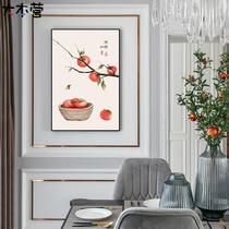  Everything goes as desired Auspicious meaning New Year painting diy digital oil painting New Chinese fruit to pass the time Handmade oil painting