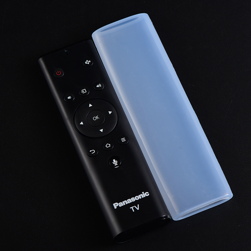 Apply Panasonic Remote Control Protection Case YK0500 Bluetooth Voice Silicone Anti - Wrest and Transparent Dust Case