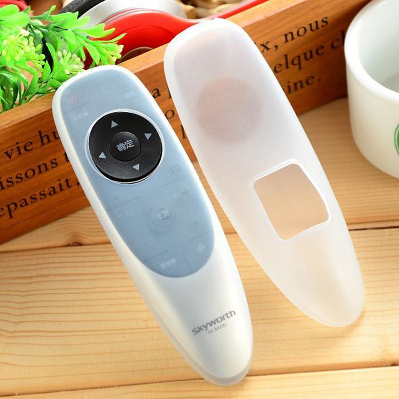 Crewset TV upper box YK-8400H remote control protective sleeve anti-dust silicone sleeve yk-8404j transparent cover