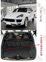 Cayenne [2011-2017 (левая сторона ствола с сетью ограждения)] Черная пушистая поверхность