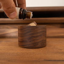 Black Walnuts Flared Fragrance Room Essential Oil No Fire Incense for Home Enlarged Fragrant Stone Wardrobe Bedroom Pendulum with Fragrant Wood