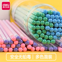 Able S923 Pencil Triangle HB Cartoon Cute Pencil HB Student Pencil 10 Fitted Student Supplies