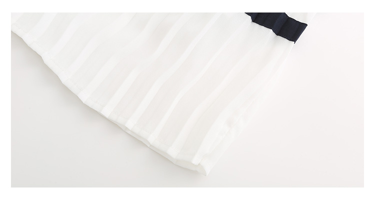 Polo sport mùa hè mới màu rắn váy xếp li 992274954 - Váy chân váy xòe xếp ly