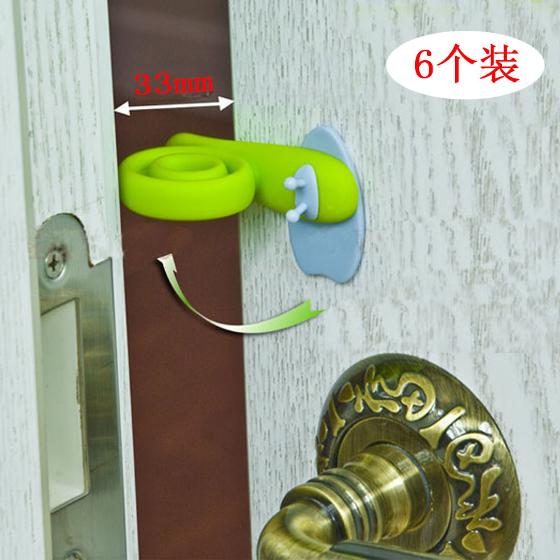 Anti-pinch hand door block door card baby door block safety door clip windproof door plug children's door stop door seam anti-pinch portable