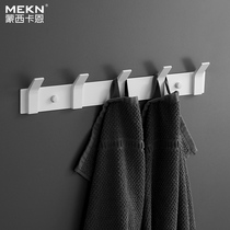 Hook Wall Hung Clothes Hat Rack Space Aluminum Hook Bathroom Hung Clothes Hook Creative Clothing Line Hook Free From Stiletto Wall Stick Hook