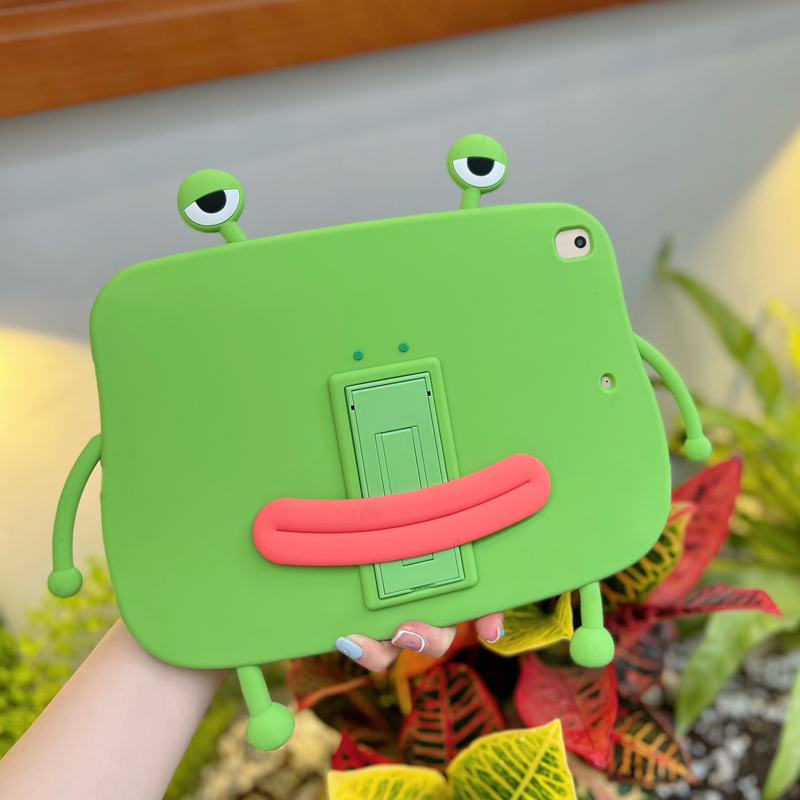Creative Frog/Chicken Suitable Ipad9 Protective Case 10.2inch Mini6 Silicone Air5 Soft Case Pro9.7 Kidsren's 2022 Model Pro 11inch Anti-Fall Ipad8 Tablet Air3 Cartoon Mini5 Creative Frog/Chicken Suitable Ipad9 Protective Case 10.2inch Mini6 Silicone Air5 Soft Case Pro9.7 Kidsren's 2022 Model Pro 11inch Anti-Fall Ipad8 Tablet Air3 Cartoon Mini5