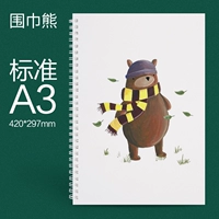 Шарф Медвежьей Стандарт А3