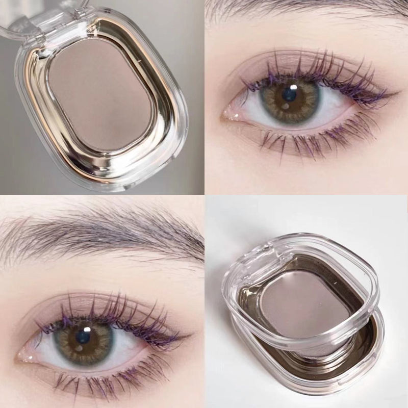 I Love the High-End Feel~ Uncommon Single-Color Eyeshadow in Purple, Potato Gray, and Pink X, Deep and Gentle, ins Super Popular, Portable for Daily Use