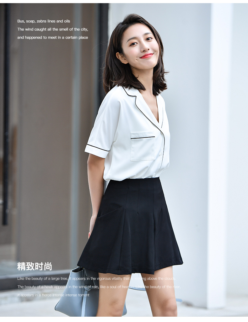 雅鹿 防走光高腰显瘦半身裤裙 图4