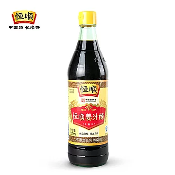 【恒顺】厨房烹饪调味姜汁醋500ml