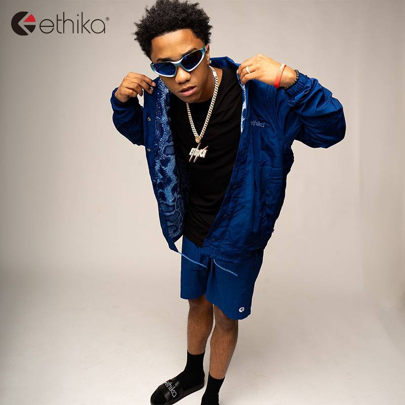 Ethika2024 New Autumn and Winter American Style Flight Jacket Men's Casual Fashion Lapel High Street Jacket
