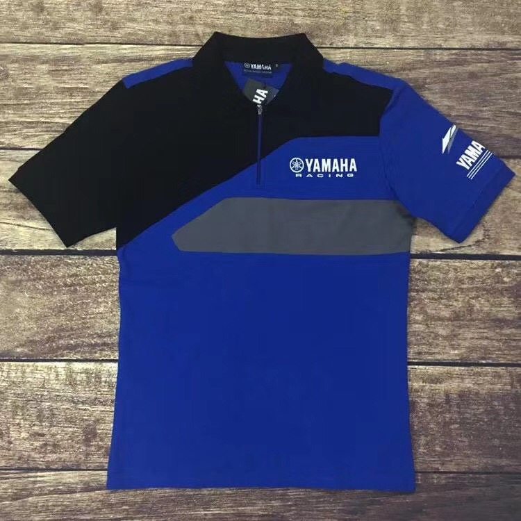 Summer Locomotive Motorcycle Casual Short Sleeve GP Locomotive Team Clean Cotton Tour POLO Shirt