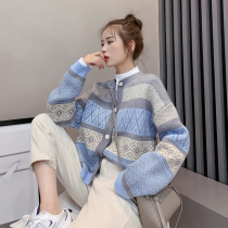 MENTMAR knit cardiovert jacket 2021 Women loose in the bottom sweater for womens blouses lady jacket autumn and winter