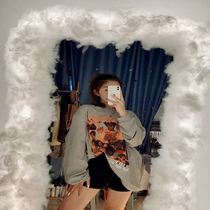 ins style cotton handmade little red book same style cloud mirror diy transformation material frame production homemade girl