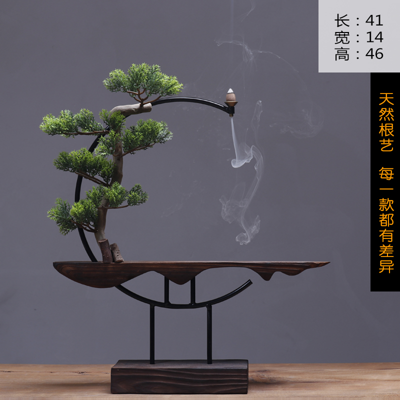 Trang trí Xuanguan hàng thủ đồ trang trí nhỏ gỗ Trung Quốc sáng tạo nhà retro Bo khung cổ điển bầu không khí mới.