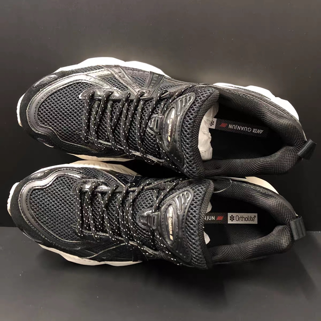 Anta Champion Ag-G02 Wang Yibo Same Style Men's Shoes Retro Running Shoes Black Sports Dad Shoes 112438808A