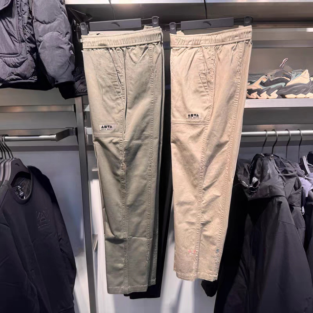 Anta Trendy Versatile Casual Sports Pants Unisex American Retro Loose Straight Pants 172448505