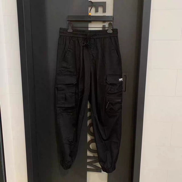 Anta Outdoor Work Pants Men's Autumn Street Dance Skateboard Woven Loose Jogger Sports Trousers 152428522R