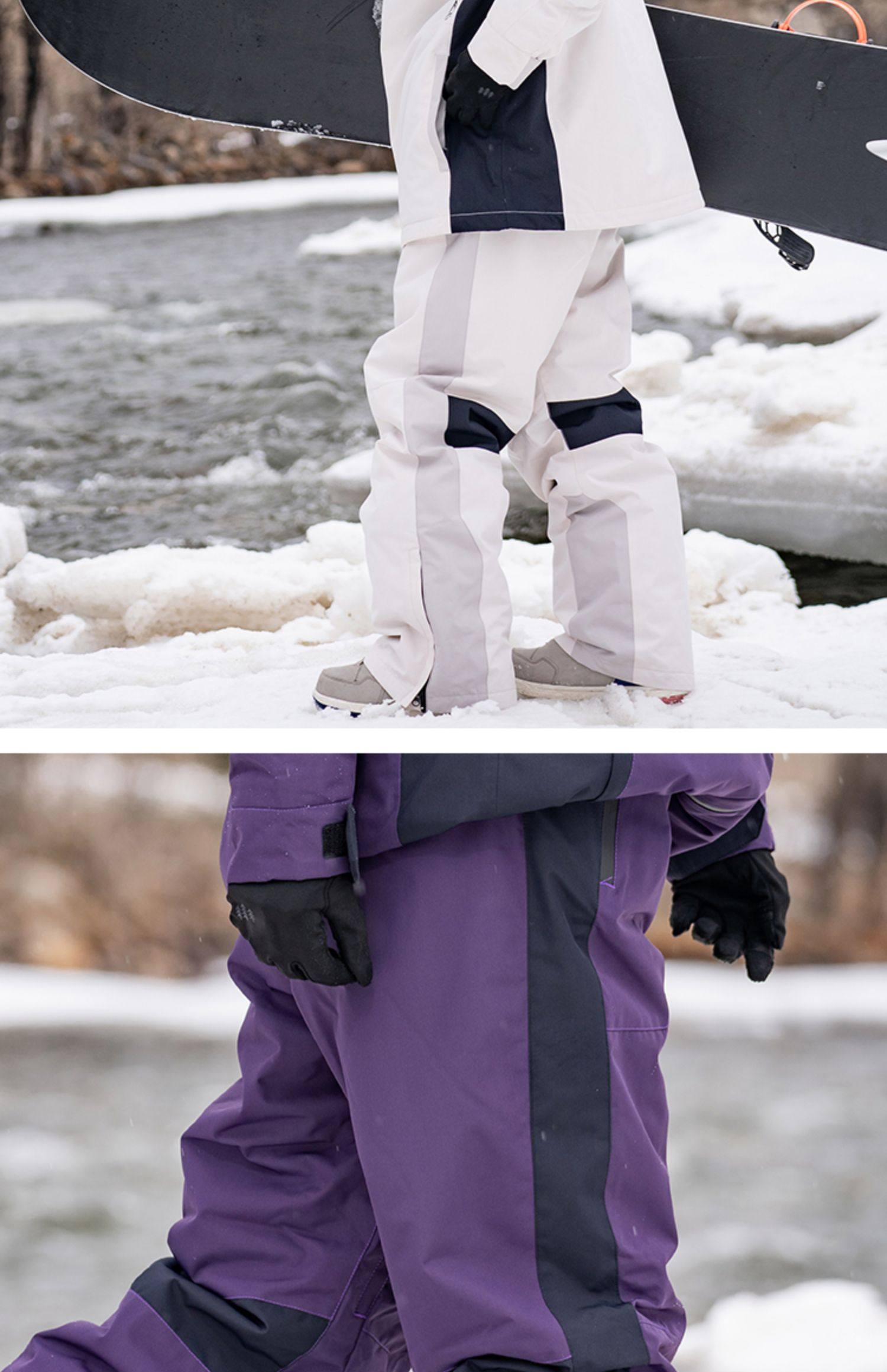 韓国 スノボー パンツ 男女兼用 HOLIDAY OUTERWEAR 韓国 スノボー