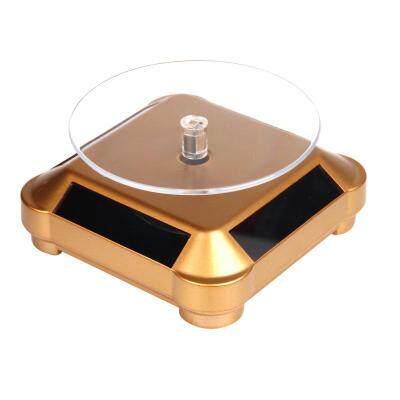 Wenwan display decoration rotating table solar rotating display rack 360 degrees small booth ear small decoration small turntable