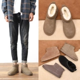 Сапоги, зимние удерживающие тепло флисовые нескользящие туфли подходит для мужчин и женщин, 2024 года