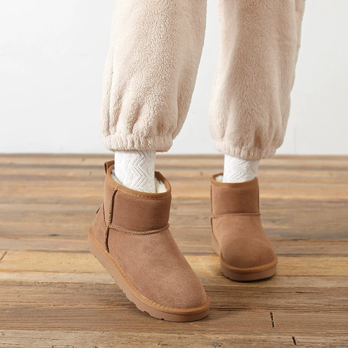 Утепленные удерживающие тепло сапоги, 2024 года, в западном стиле