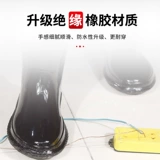 Изоляционные дождевые ботинки высокое напряжение 10 20 кВ электрическое водонепроницаемое водонепроницаемое