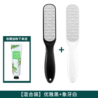 [Смешанное платье] Элегантный черный+белый слоновой кости 【Любимый и покупать бумажный крем】