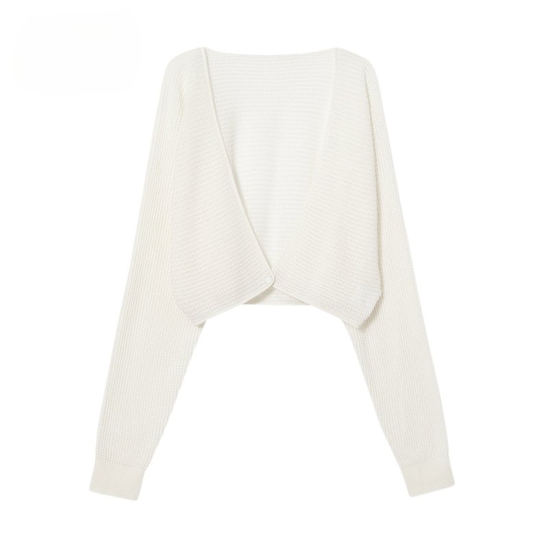 Mm Mai Mai 2026 Summer New Soft and Cozy Shawl Cardigan Knitted Short Jacket Women's Top 5H4331361