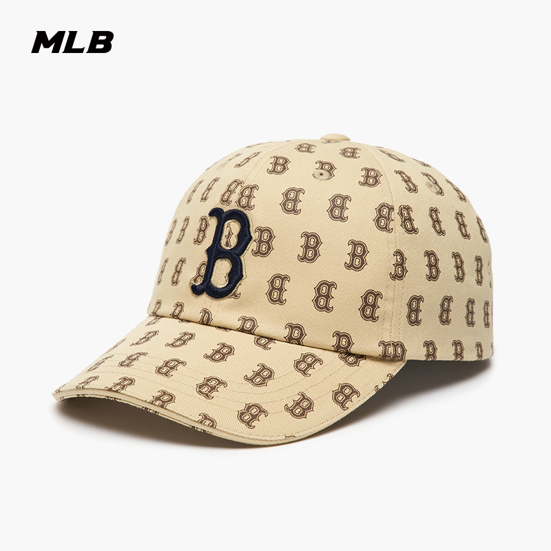 MLB official men's and women's hat couple models retro old flower full print baseball cap sports casual windproof CPFA