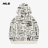 MLB Толстовка с капюшоном подходит для мужчин и женщин, спортивный лонгслив, свободный крой