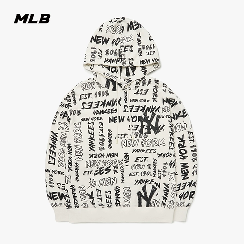 MLB Толстовка с капюшоном подходит для мужчин и женщин, спортивный лонгслив, свободный крой