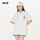 MLB 공식 여성 사랑 자수 로고 반바지 패션 캐주얼 바지 트렌디 23 여름 DPH01