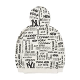 MLB Толстовка с капюшоном подходит для мужчин и женщин, спортивный лонгслив, свободный крой