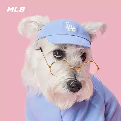 MLB official pet hat NYLA baseball cap retro small LOGO cap 21 Year of the ox spring and summer new PEC1