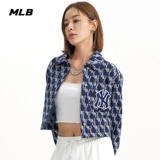 MLB, модная короткая джинсовая ретро куртка для отдыха