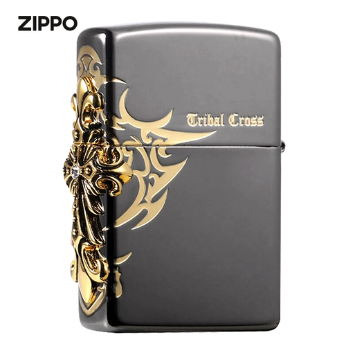Zippo более светлый подлинный черный лед древний серебряный бриллиант святой святой, оригинальные аутентичные ветрозащитные зажигалки