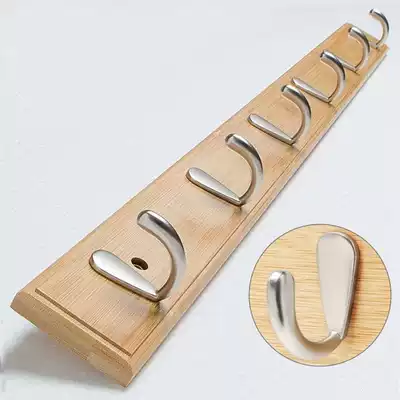 Wall-mounted clothes adhesive hook creative wall coat rack bedroom door rear clothes hook porch rack Wall hanger