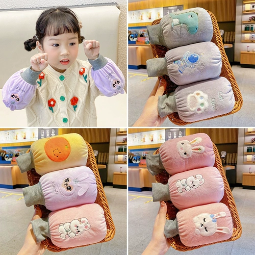 Детские зимние удерживающие тепло мультяшные нарукавники для мальчиков