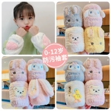 Детские демисезонные милые удерживающие тепло нарукавники для мальчиков, бархатный детский комплект для раннего возраста