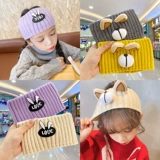 Детская трикотажная повязка на голову, удерживающий тепло ветрозащитный ободок, популярно в интернете