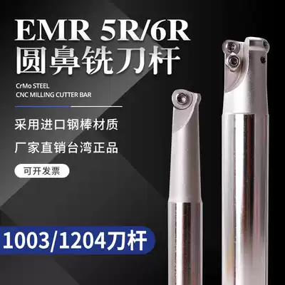 CNC CNC EMR milling cutter Rod plus hard seismic knife right angle shoulder R4 R5 R6 square shoulder end mill Rod