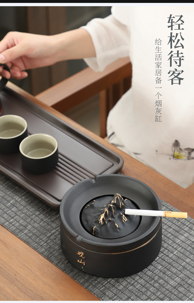 创意灰缸日式烟灰缸创意个性