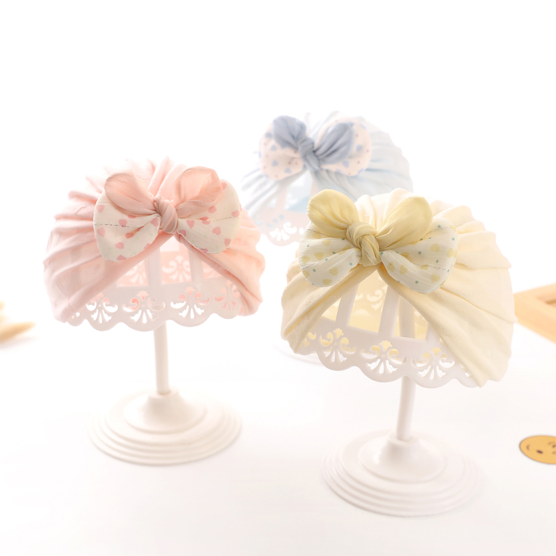 ベビー帽子夏薄い女の赤ちゃん新生児胎児帽子幼児インディアン帽子新生児保護ドア春と秋