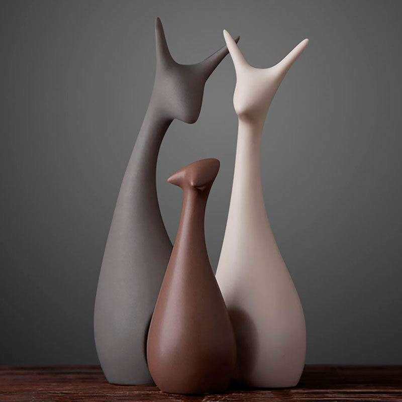 Nordic Home Living Room Ceramic Fittings Creative Desktop Wine Archives Decorations Wedding Gift Room