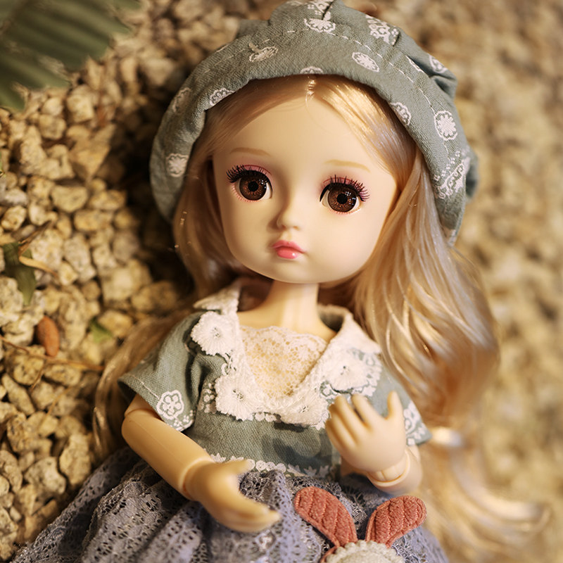 tong le Patong BJD than doll 10 inch dress up clothes Application 1 6 points Silicon girl toy Princess set Patong dress