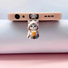 2025 New Cat Phone Dust Plug Type-C Universal for Apple Android Huawei Cartoon Cute Pendant Accessory