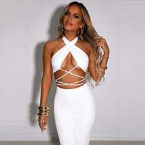 Sexy womens dress top womens dress bandage Vest Top Women
