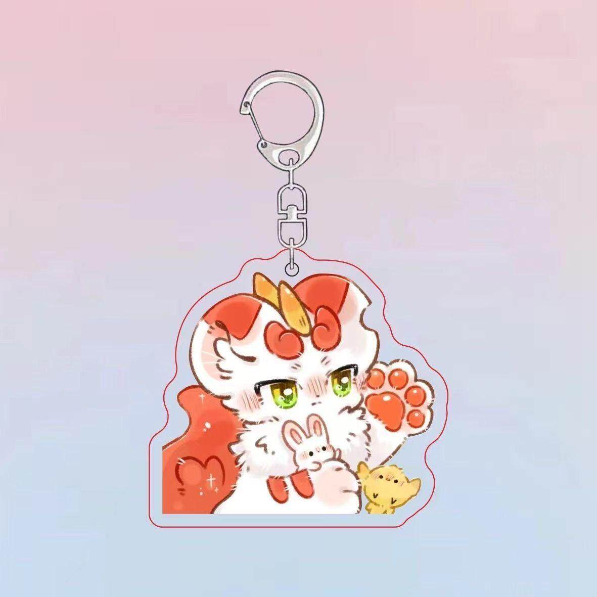 非人間獣シリーズ アクリルペンダントキーホルダー／アニメ漫画キーホルダー - 友達や親友へのギフト