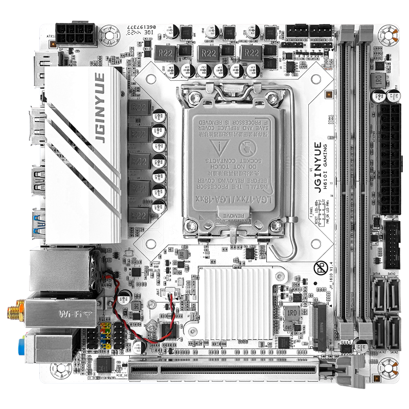 [Ядро компонентов [H610/B760 мини-ITX материнская плата CPU набор DDR4 память i5 12400F/12100F]]